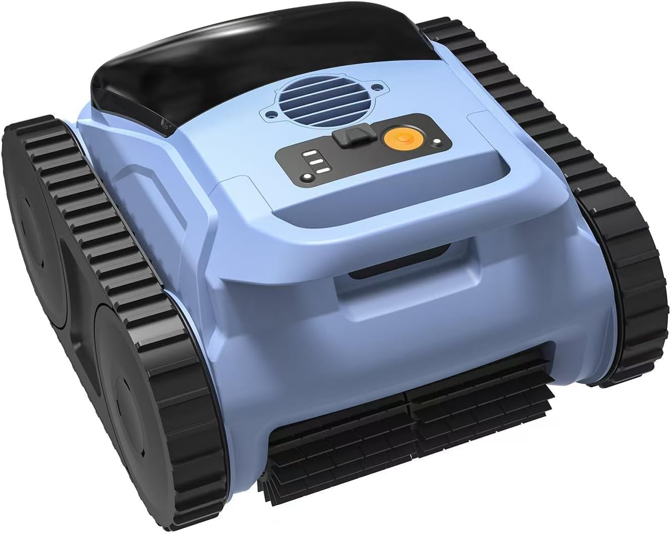 Cordless Robotic Pool Cleaner for Inground & Above-Ground Pools, Automatic Pool Vacuum, Wall Climbing, 180-Min Runtime, Dual Brushes Cleans Floor/Wall/Waterline up to 2150 Sq.Ft