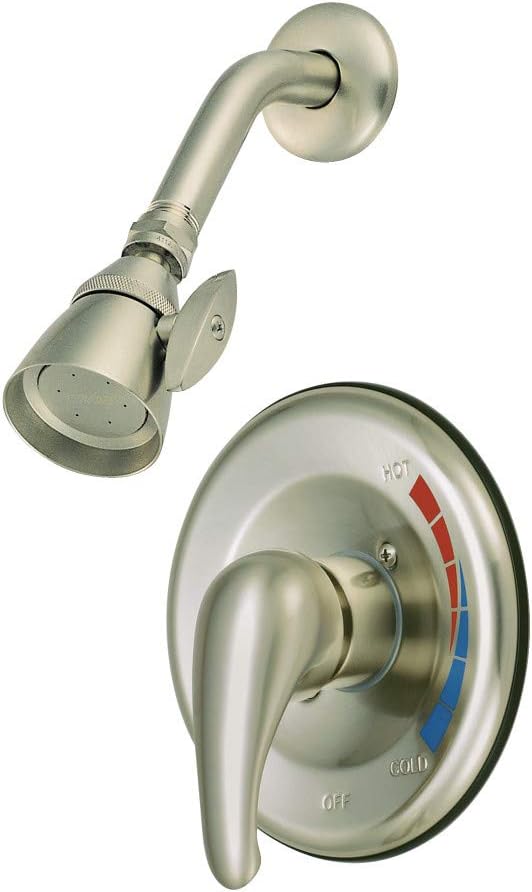 Kingston Brass KB638TSO Shower Faucet Trim Only, Brushed Nickel