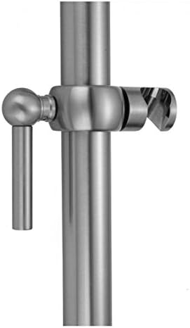 Jaclo SRSL32-PCH Cubix Adjustable Sliding Handshower Mount with Lever Handle, Polished Chrome