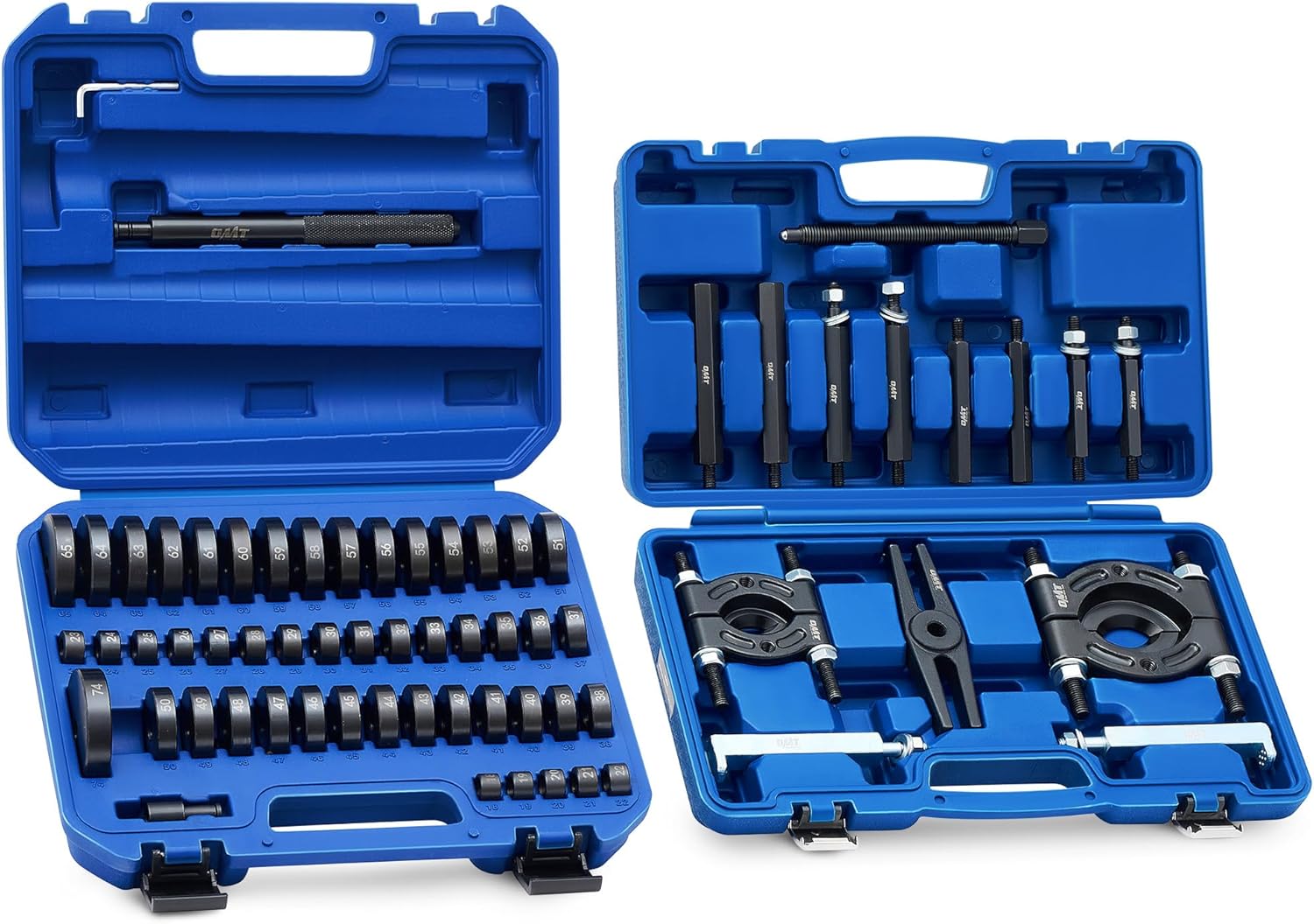 Orion Motor Tech 2 in 1 Bushing Driver Tool & Bearing Press Kit, Complete Bushing & Bearing Service Kit with 2