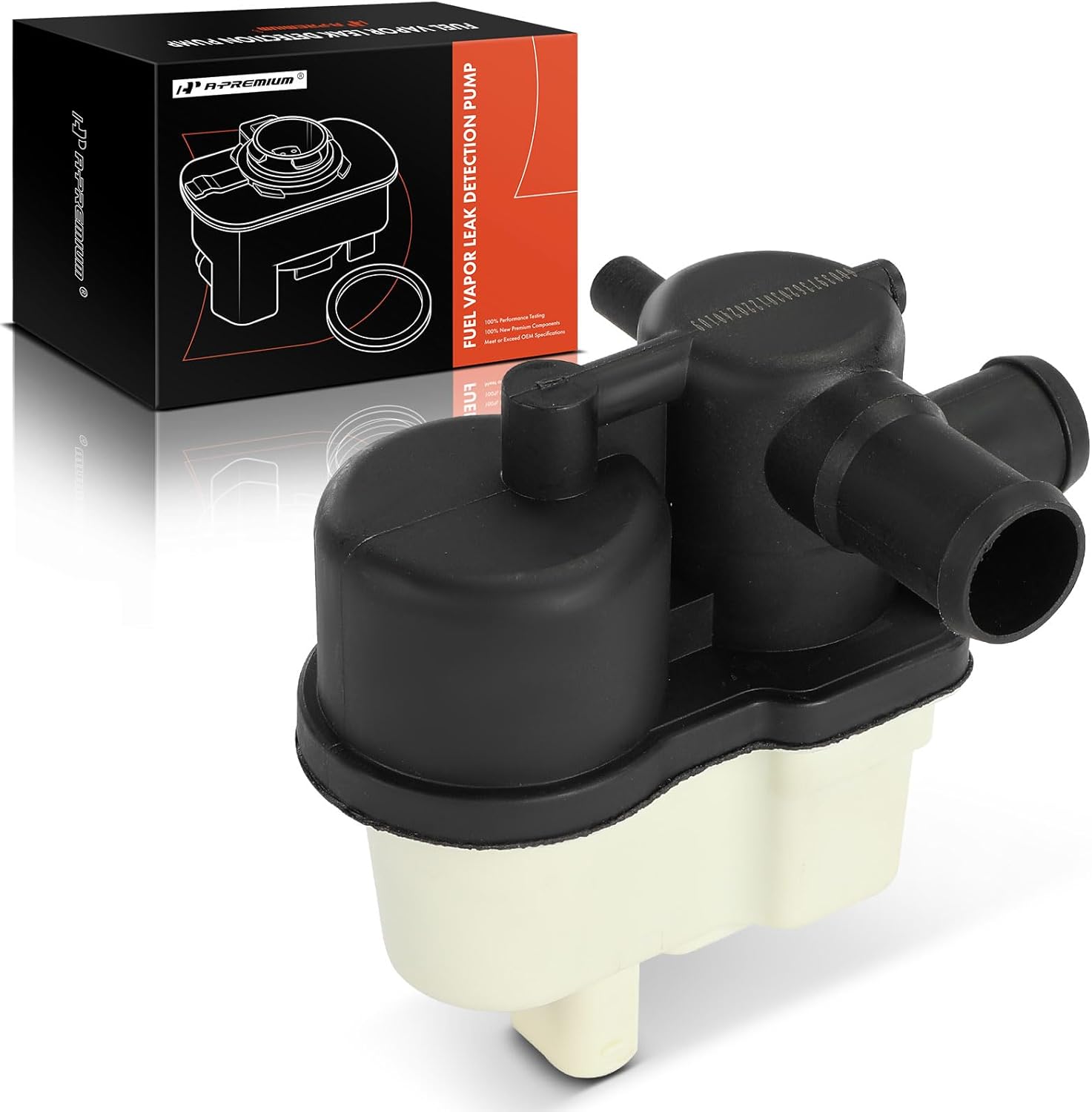 A-Premium Fuel Vapor Leak Detection Pump Compatible with Mazda 6 2003-2008, 5 2006-2010, MX-5 Miata 2006-2014, CX-7 2007-2009, RX-8, Miata, MPV & Volvo XC60, XC90, S60, XC70, S80, C70, V60, S70, V70