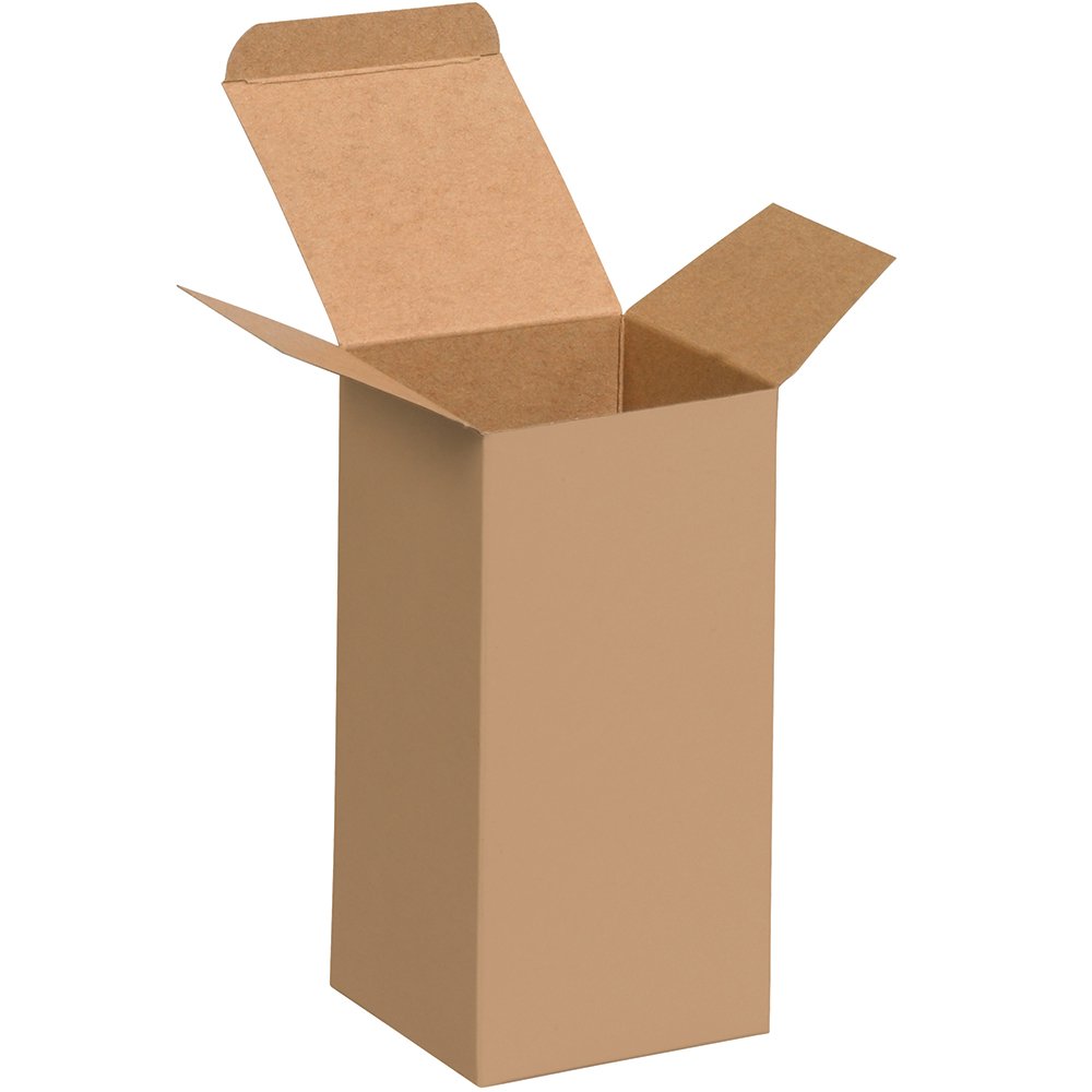 Aviditi Kraft Brown Folding Gift Boxes, 3
