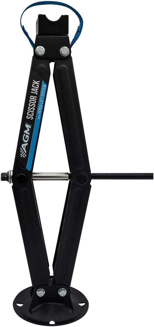 Heavy Duty Scissor Jack for Car - 2000 lbs Capacity, 26.5