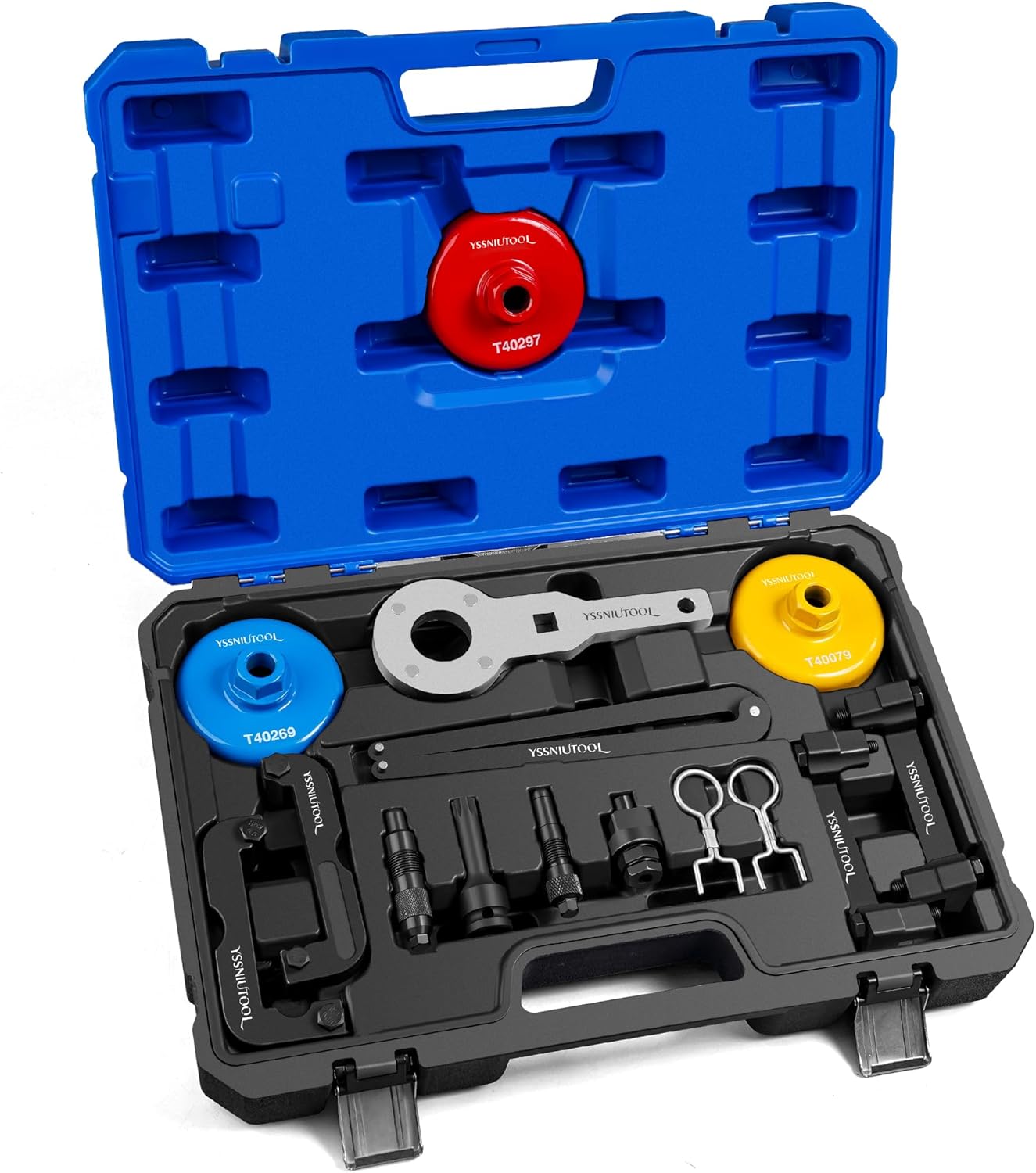 Camshaft Timing Tool Compatible with Audi VW 2.0T,2.4, 2.8, 3.0T, 3.2T, 4.2, 5.2 Engine Camshaft Adjuster Key T40133 T40070 T40026 T40071 T40058 T10172 T40069 T10035 T40079 T40269 T40297 Porsche 3.0T