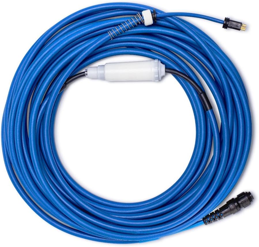 Dolphin Genuine Replacement Part — Durable 60 FT Blue Cable with Swivel for Tangle-Free Operation — 9995872-DIY9995862-DIY