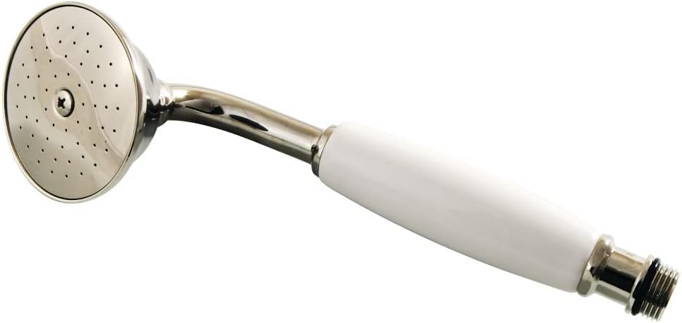 Kingston Brass K105A6 Victorian Single Function Round Hand Shower in Polished Nickel