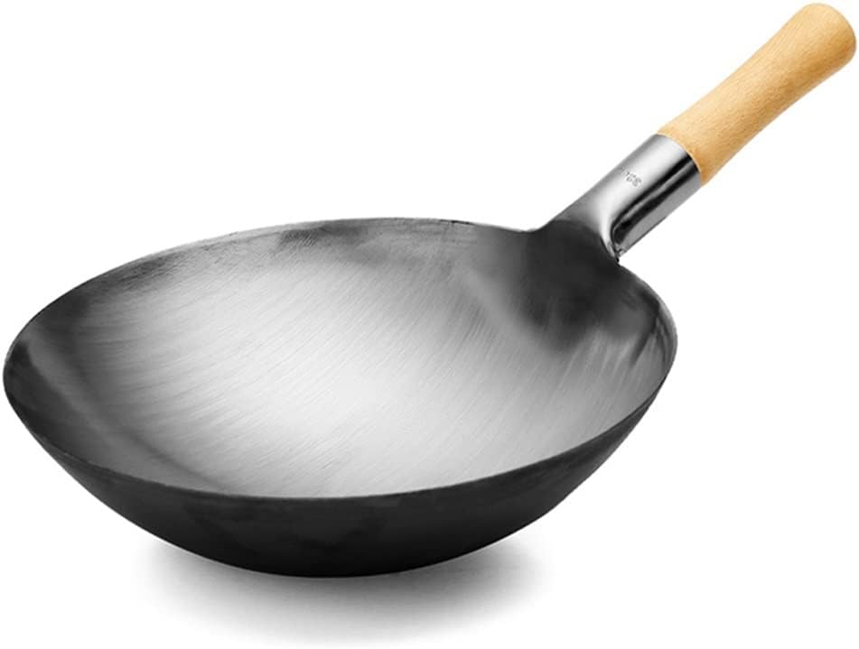 Cast Iron Pot Pan Cooking Kitchen Supplies Restaurant Chef Stir-fry Cookware