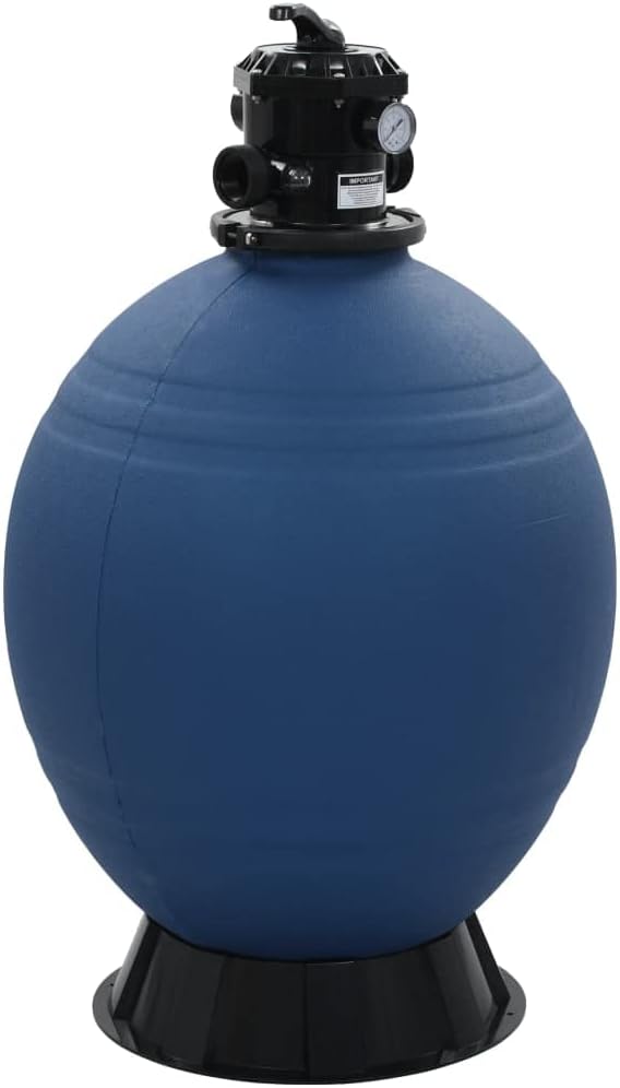 Pool Sand Filter for Crystal Clear Water, Durable 6 Position Valve, for 1.5