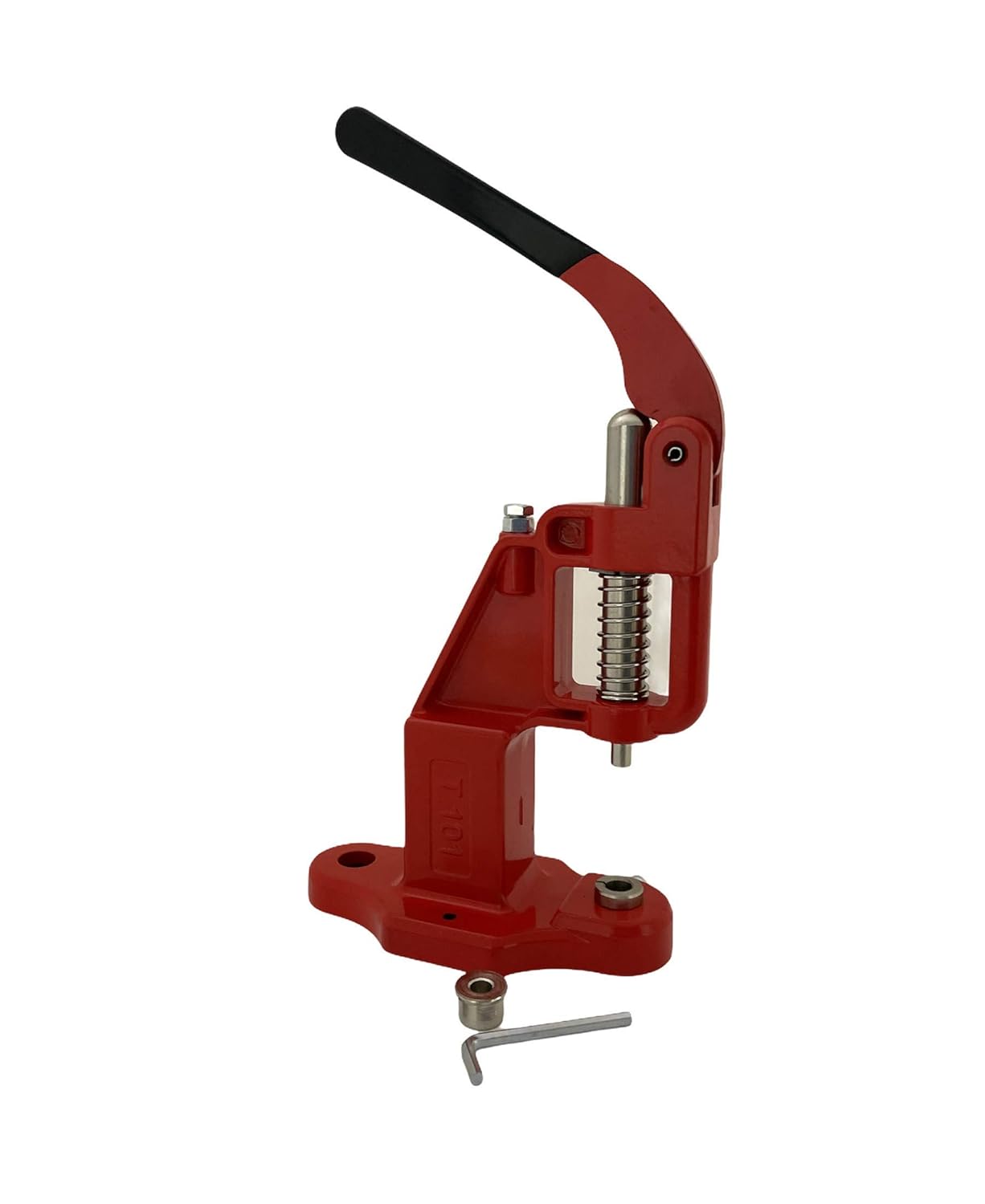Manual Hand Press Hole Punch Machine for Buttons, Grommets, Snap Buttons, Rivets, Eyelets, Pearl Rivets, Fabric Covered Buttons - Press Only! No Dies Included(Navy)