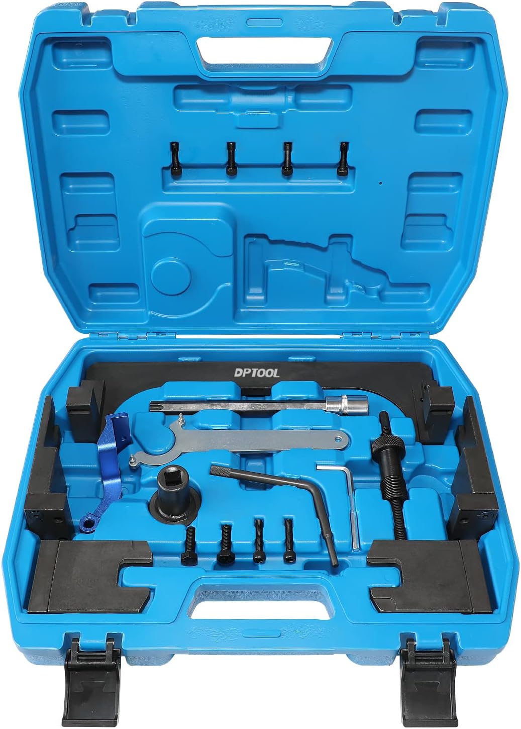 DPTOOL Camshaft Alignment Tool for BMW MINI B36 B38 A15 A12 B46 B48 A20 B58 Engine Camshaft Timing Tool Set with T60 Cylinder Head Screw Removal Socket Vanos Solenoid Valve Remover