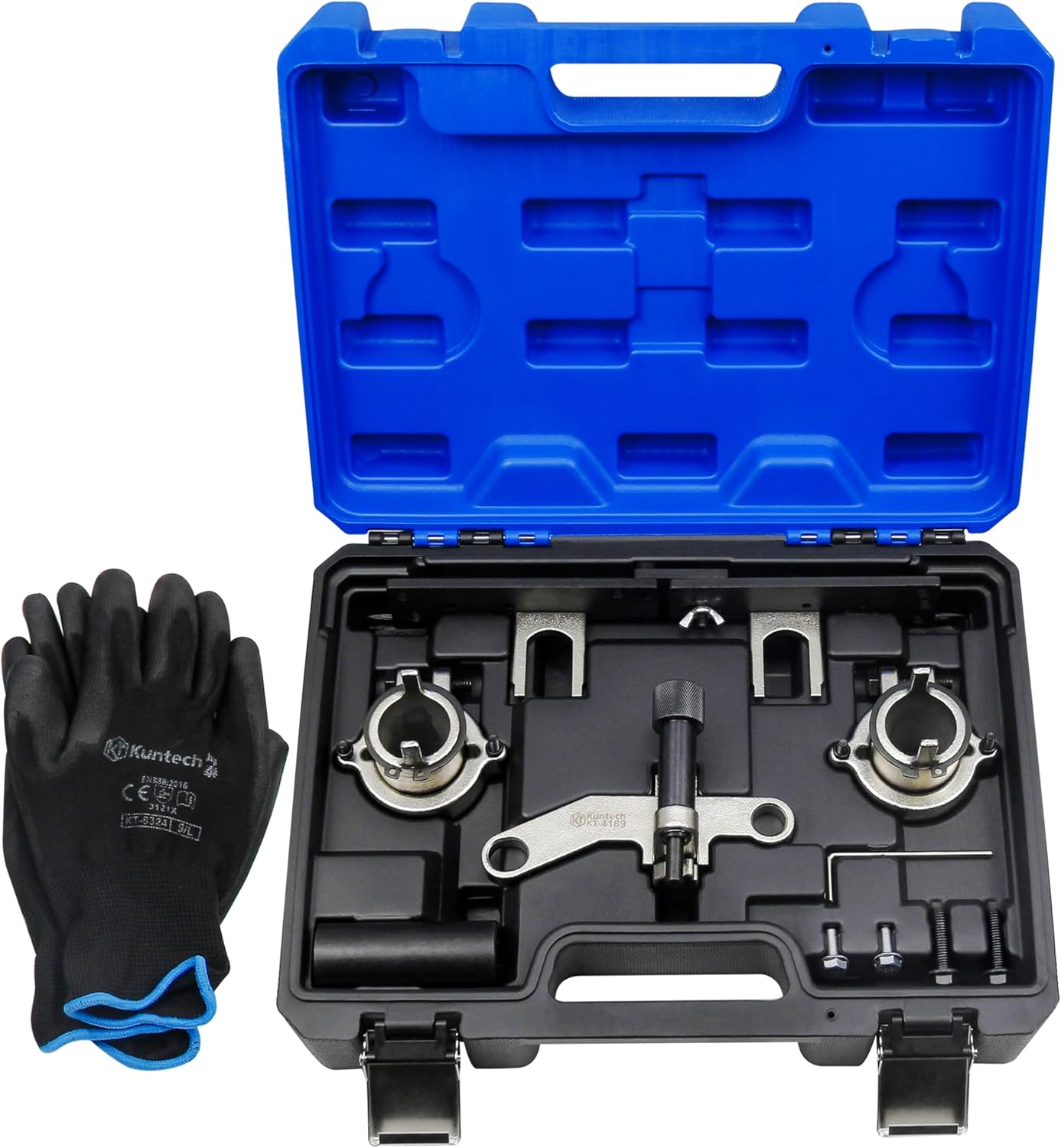 Timing Tool kit Engine Camshaft Aligning Flywheel Locking Crankshaft Pulley Holding Tool Compatible with GM Onix/Tracker/Chevrolet 1.0 12V 3 cylinders 1.2 12V Ecotec, OEM CR490 CR490-A CR490-B CR490-C