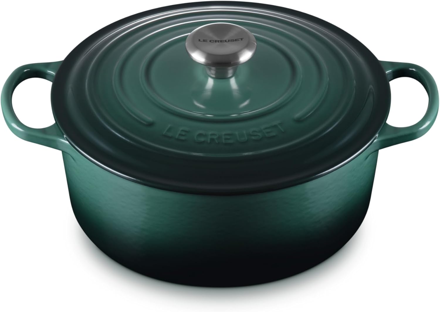 Le Creuset Enameled Cast Iron Signature Round Dutch Oven, 4.5 qt., Marble