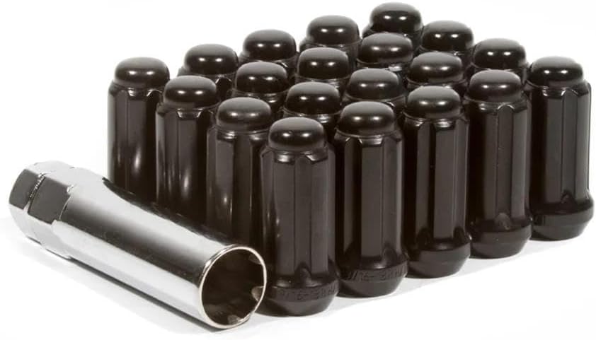 Method Race Wheels - Lug KIT, Extended Thread Spline, M14x1.5, 5 Lug KIT, Black, 20 Pieces