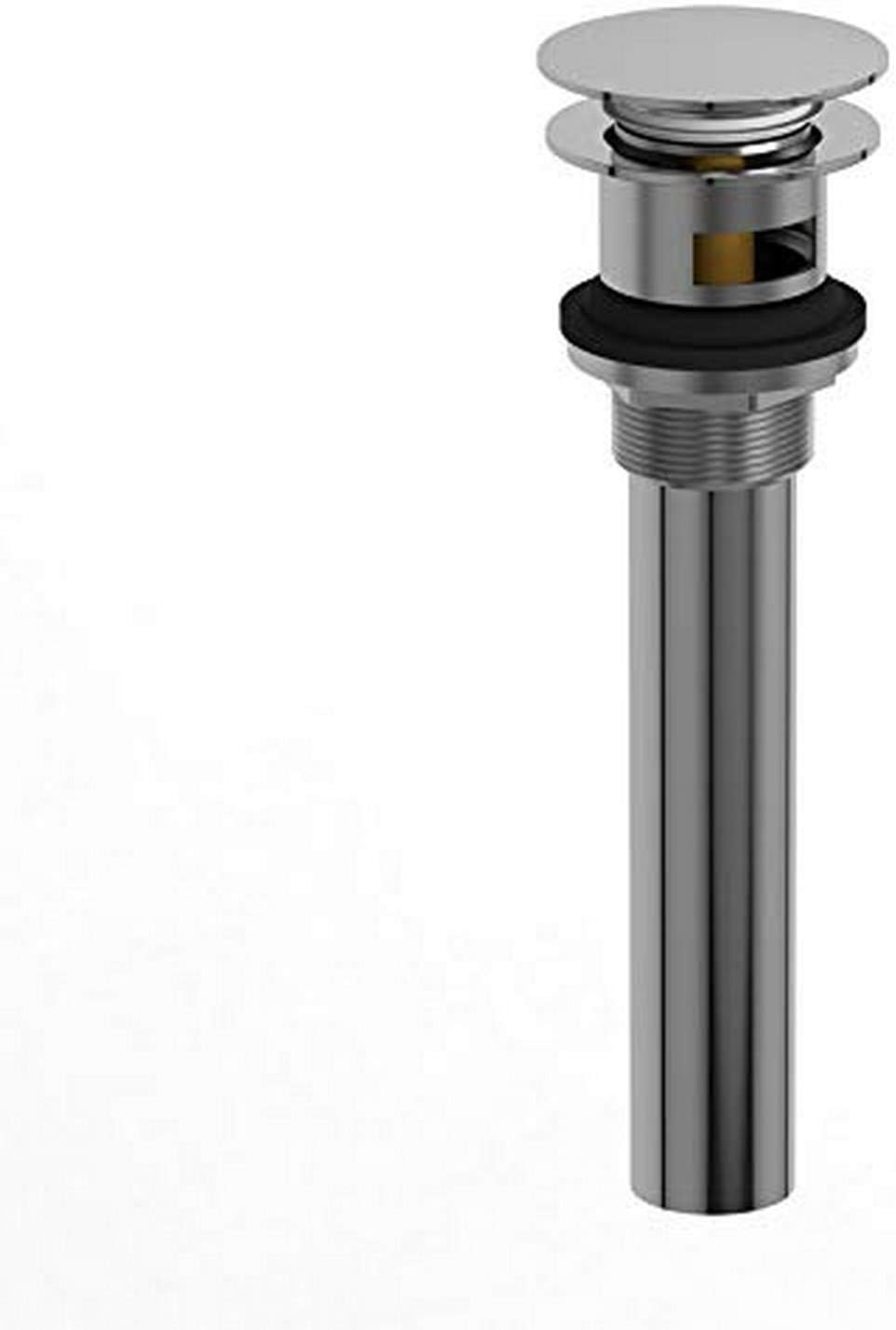 Riobel DB170BN Lavatory Push Drain with Overflow, BN