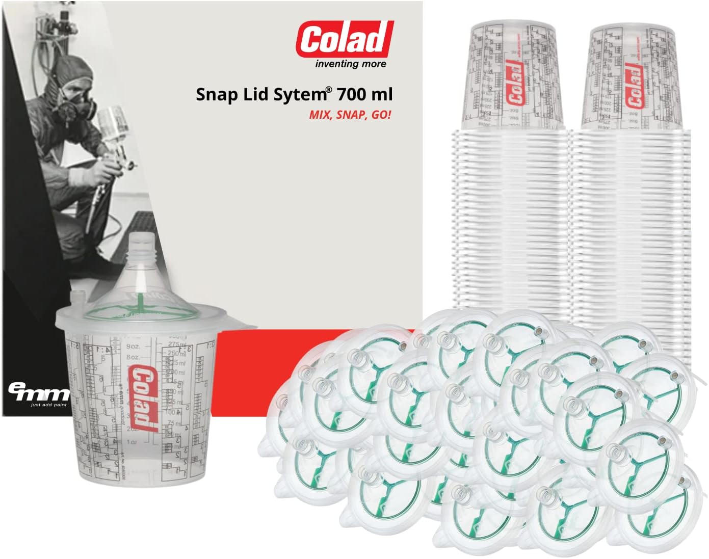 Colad inventing more Snap Lid System® 700 ml 190 Micron