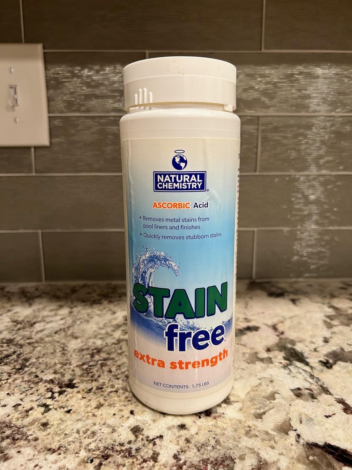 Natural Chemistry 07395 Extra Strength Stain Free, 1-3/4-Pound, 12 Pack