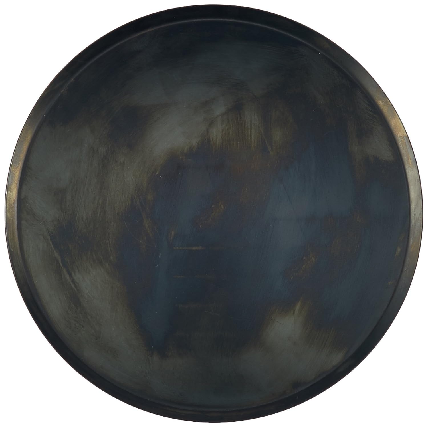 Matfer Bourgeat Round Black Carbon Steel Baking/Oven Sheet, 15 3/4