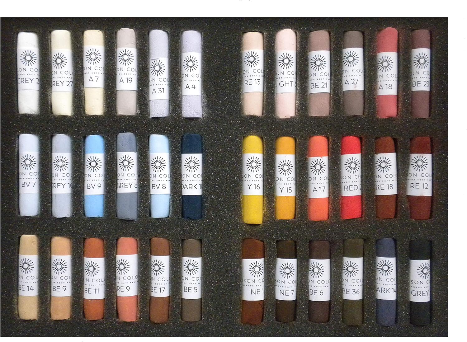 Unison Emma Colbert Animal 36 pc Soft Pastel Set