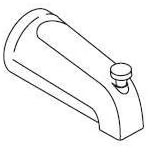 Kohler 85556-G Manufacturer Replacement Part, Brushed Chrome