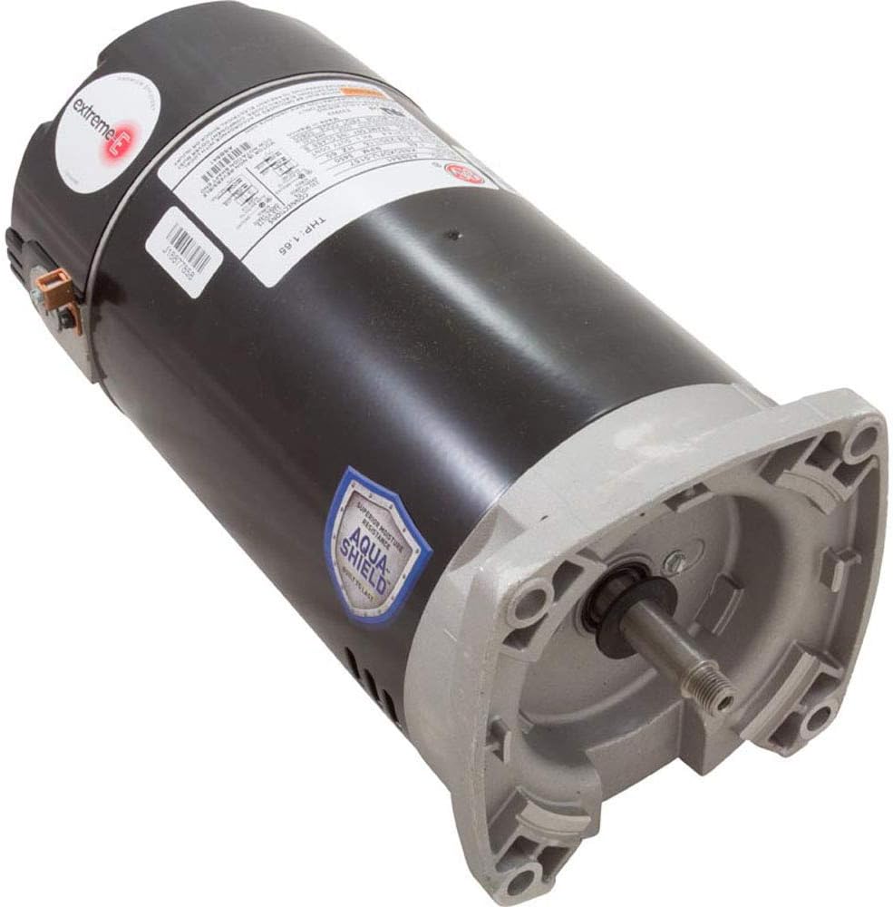 US Motors Motor, 1.0hp, SQFL, Fullrate, 115/208/230v, 56Y, EE