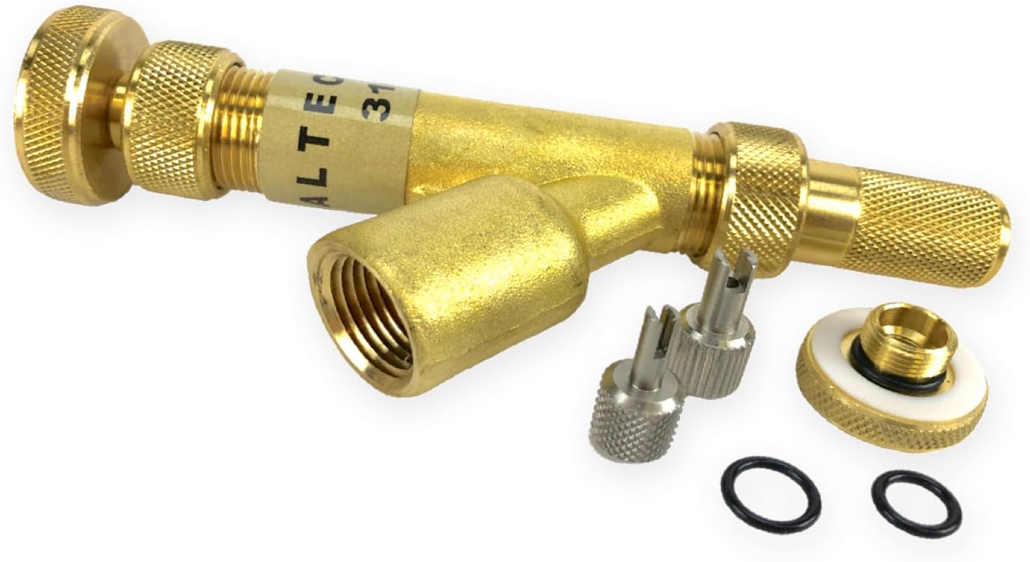 HALTEC 310 Liquid Fill Gun - Hydro Inflation Valve Adapter Calcium Chloride Gun