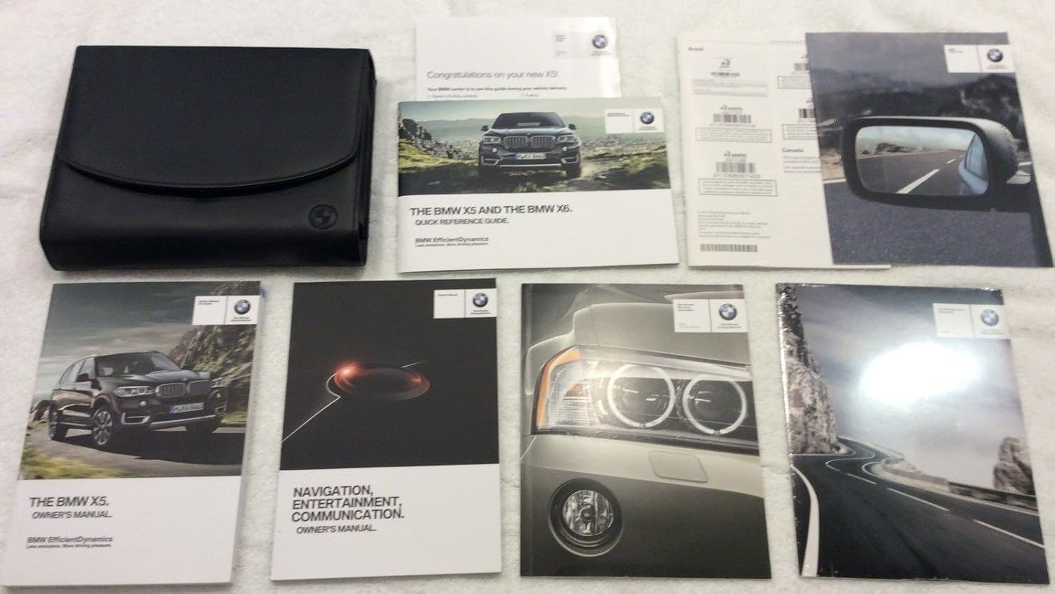2017 BMW X5 OWNERS MANUAL OPERTATORS WITH NAVIGATION BOOK 17
