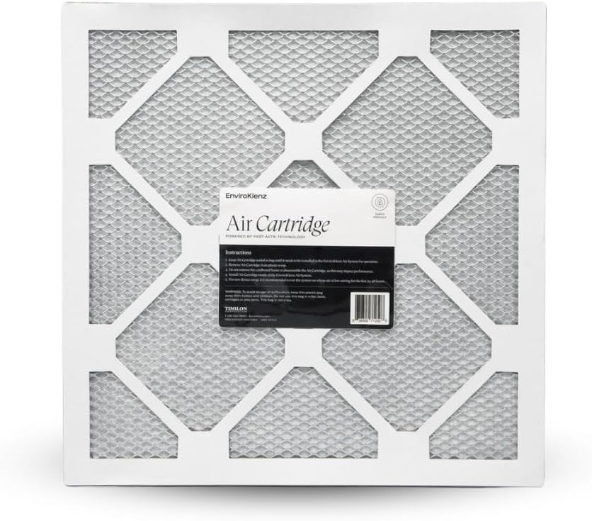 Genuine EnviroKlenz Replacement Air Cartridge For Air Purifiers | Replace Every 6 Months for Maximum Results | Compatible with all Enviroklenz Air System Purifiers for Peak Performance