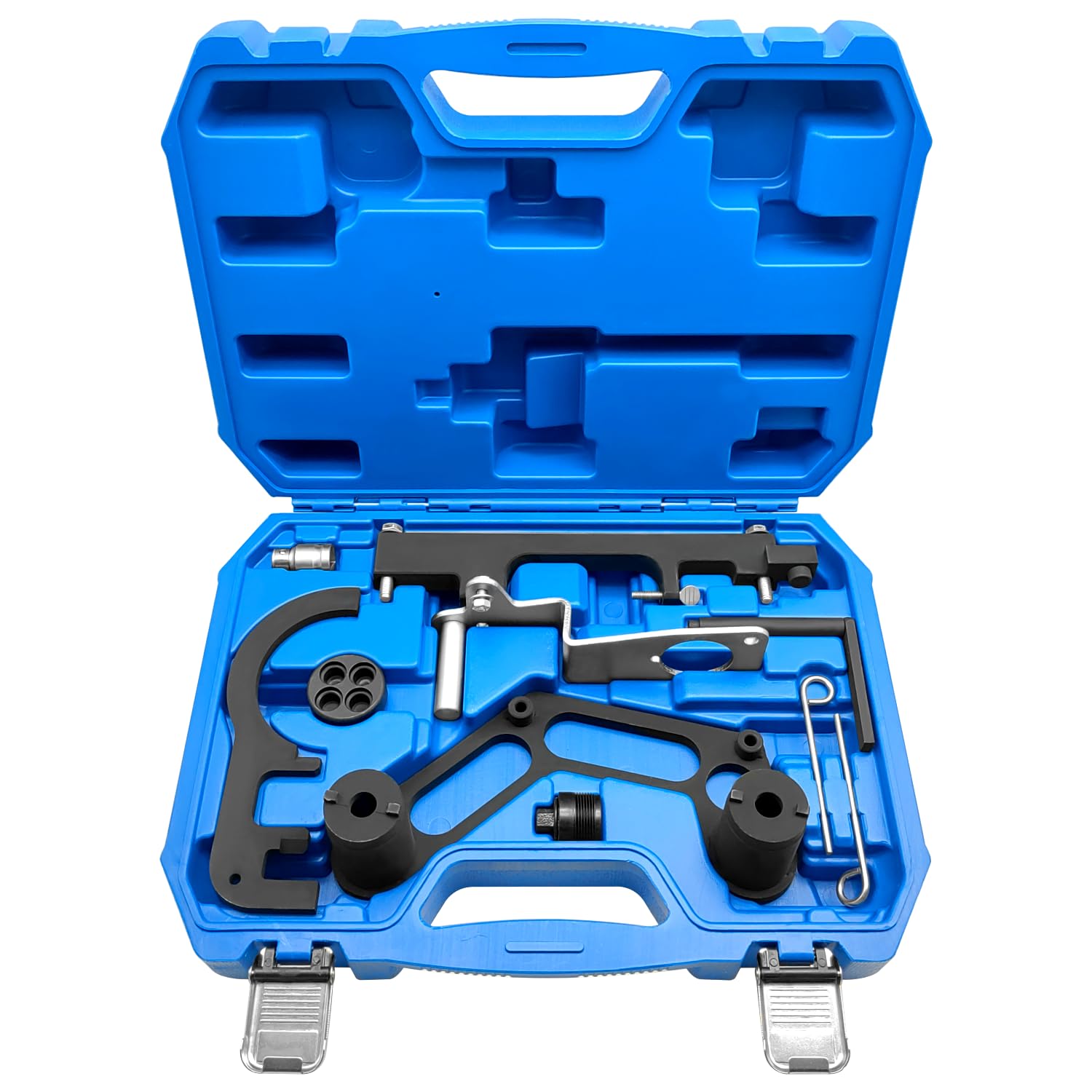 ZKTOOL Engine Camshaft Timing Locking Tool Kit Fit for BMW N47/N47S/N57 2.0 Diesel Engine, 115320, Engine Timing Tool Kit .Balance Shaft Alignment Tool.