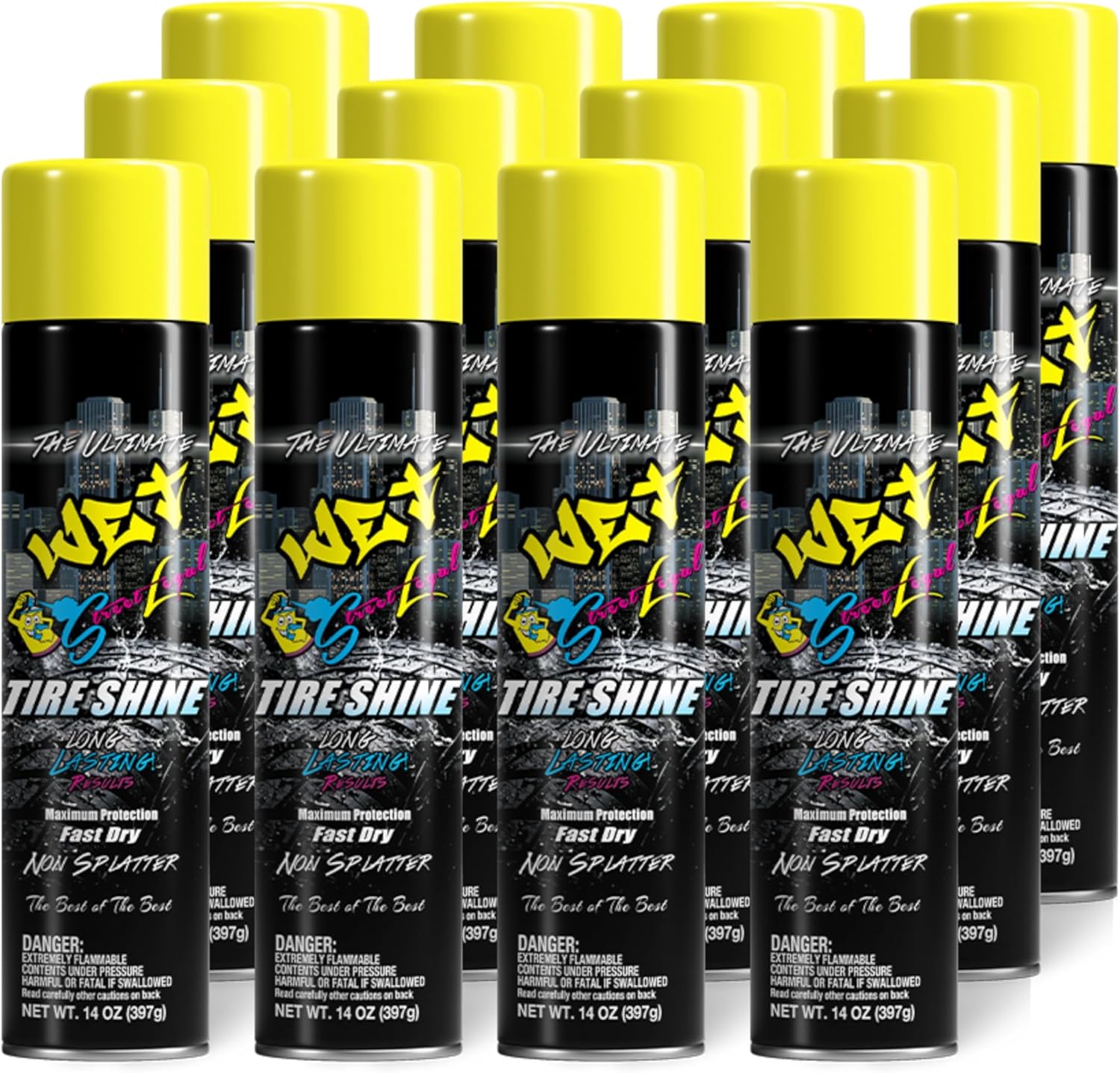 Street Legal The Ultimate Wet Tire Shine 14 oz (12)