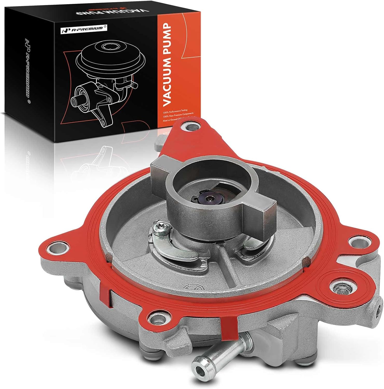 A-Premium Vacuum Pump Compatible with Select Ford Models - F-650/F-750 2016-2016, F-250/F-350/F-450/F-550 Super Duty 2011-2016, 6.7L
