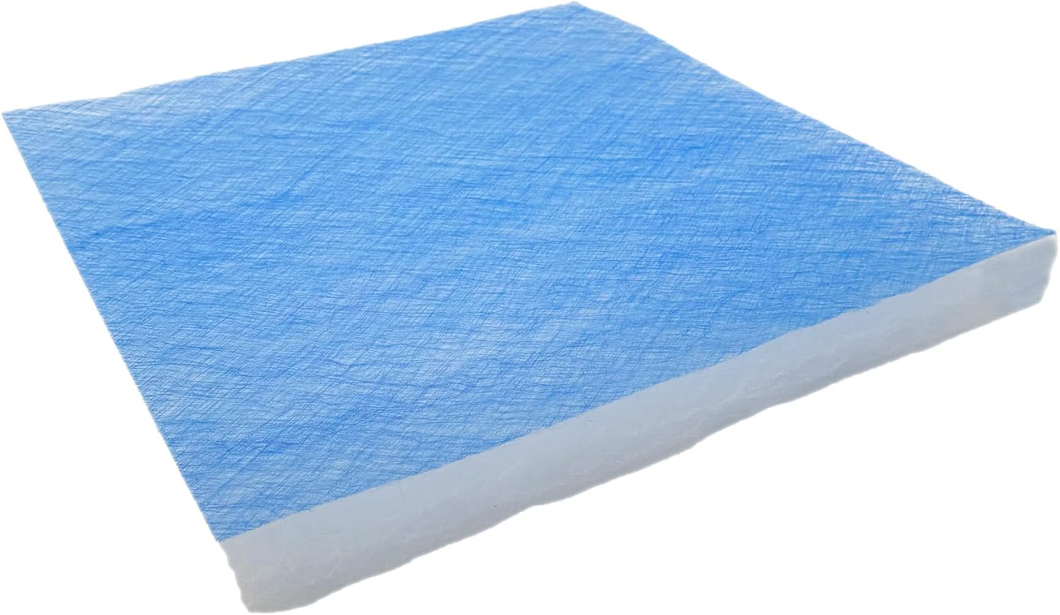 Paint Booth Exhaust Fiberglass Filter Pad (US Manufacturer), Blue/White Paint Arrestor for Spray Booth (50/case, 20