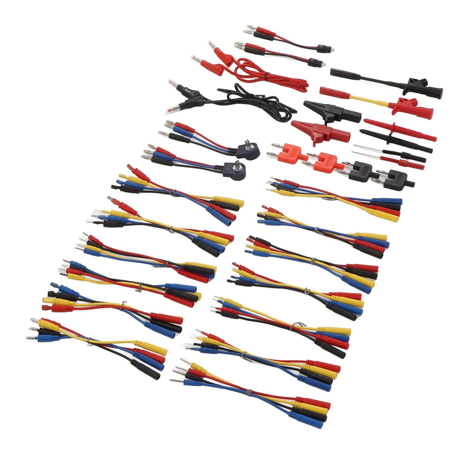 Pongnas Multimeter Test Electronic Testing Probe Accessory Set Kit Repair Maintenance for Industrial Equipment Vehicle Motherboard Testing
