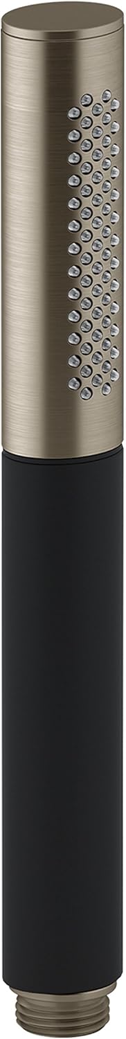 KOHLER 10257-BV Shift(TM) 2.5 gpm multifunction 2-way Ellipse handshower with Black handle Vibrant Brushed Bronze