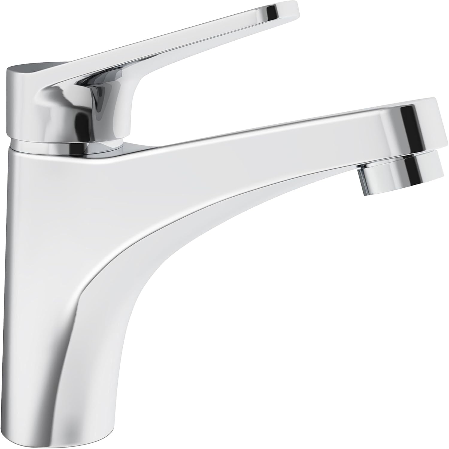 PROFLO PFWSC4957 Cabarton1.2 GPM Single Hole Bathroom Faucet with Pop-Up Drain Assembly - Brushed Nickel