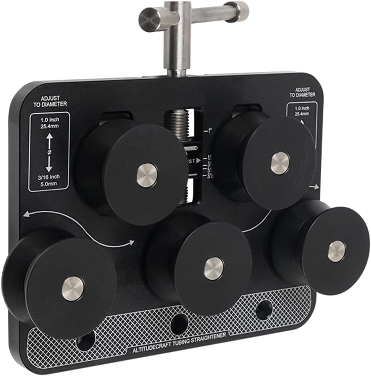 Portable Metal Pipe Straightening Device For Fuels Brake Lines 3/16