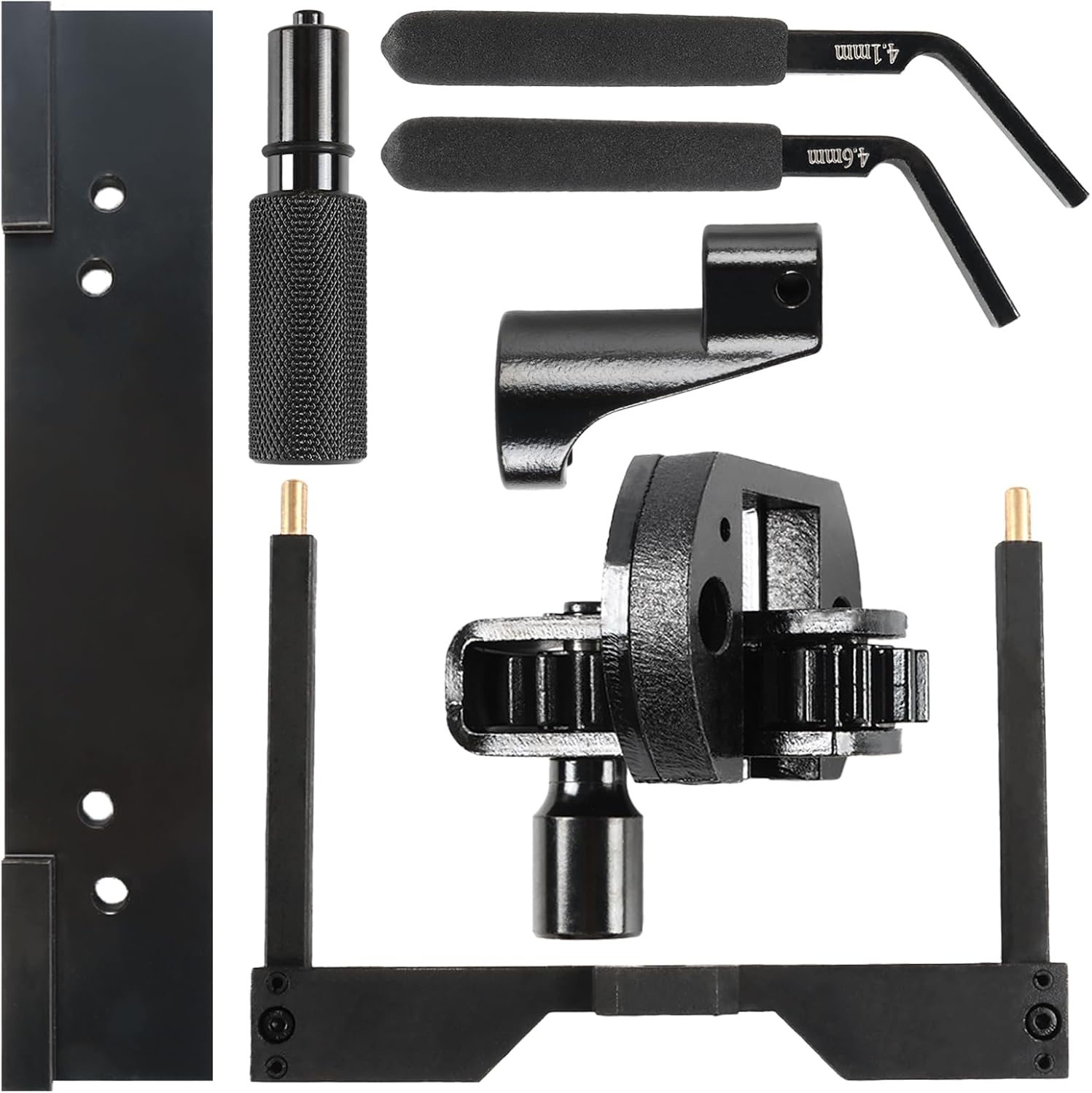 Fit for Detroit Diesel DD15 DD16 Engine Camshaft Timing Tool TDC Locating Pin Brake Adjustment Tool Barring Tool Fuel Line Socket Heavy Duty W47058090900 W470589104000 W470589001500 (6 PCS)