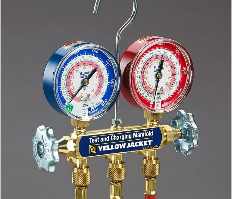 Yellow Jacket 41866 2-V R600A BAR/KP/PSI °/C