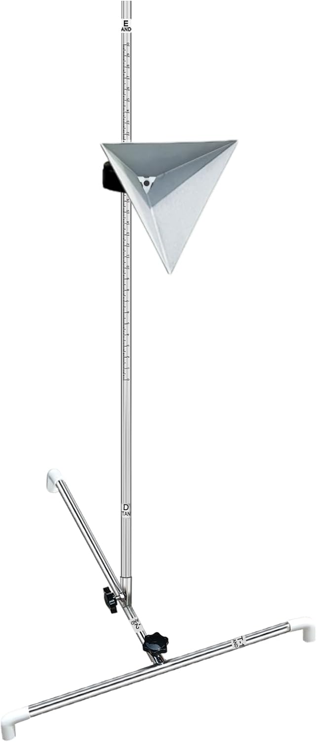 ADAS Calibration Tool Include Stand Marked with 0-30cm Measurement with Large Radar Aiming Corner Reflector Target Tool Compatible with Honda, Toyota, Mazda, Kia, Ford, GM and Hyundai
