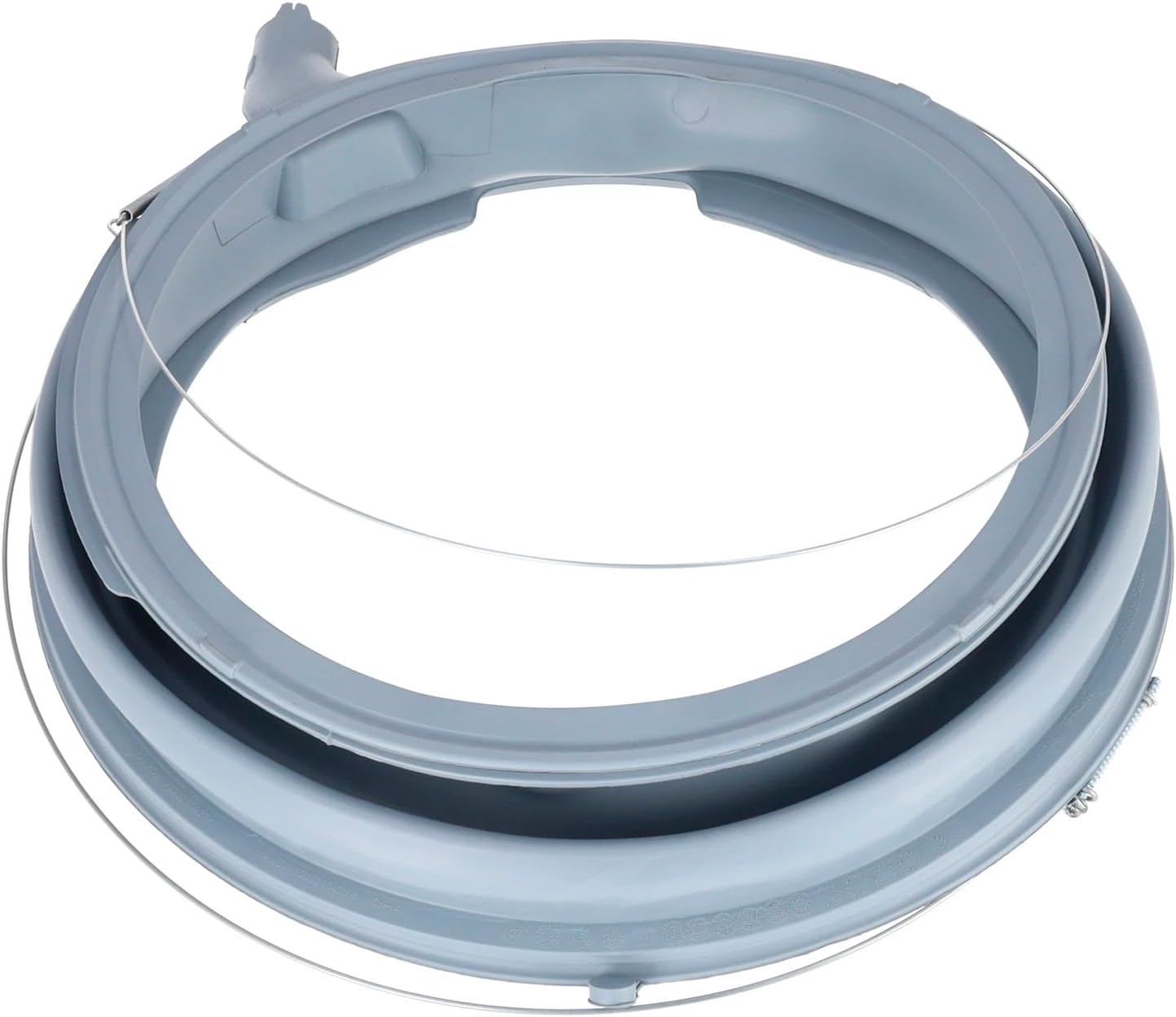 US-Based Supplier - 00772658 20007273 Door Boot Gasket with Fastening Rings Kit - Compatible With Bosch Washer Door Gasket Replacement - Replaces 4997390 00680768 680768 772658 20006036 PD00094191