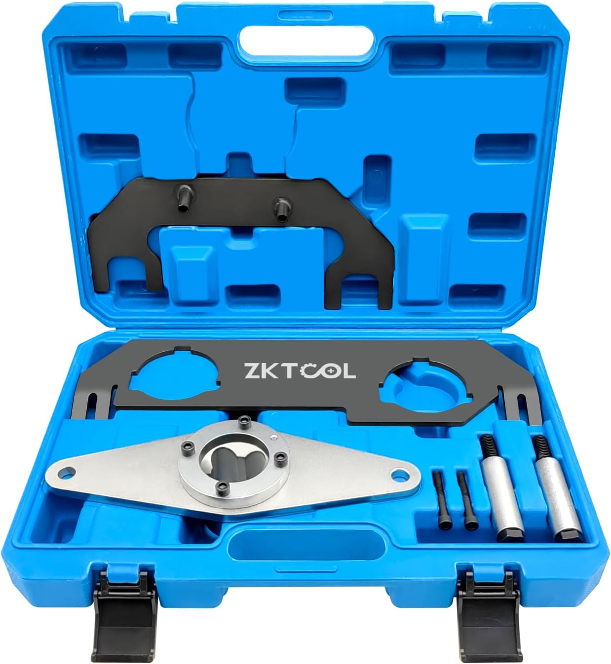 ZKTOOL 2065 Engine Camshaft Timing Locking Tool kit Compatible with Land Rover Discovery Sport Evoque 2.0T Jaguar F pace XE XF Petrol Engine,JLR-303-1636 JLR-303-1635 JLR-303-1630.