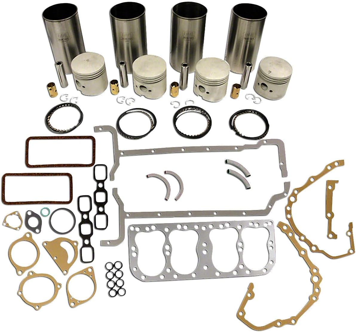 Engine Rebuild Overhaul Kit Fits Ford 2N 8N 9N 1939-1952 Tractor 86531518 8N6108B