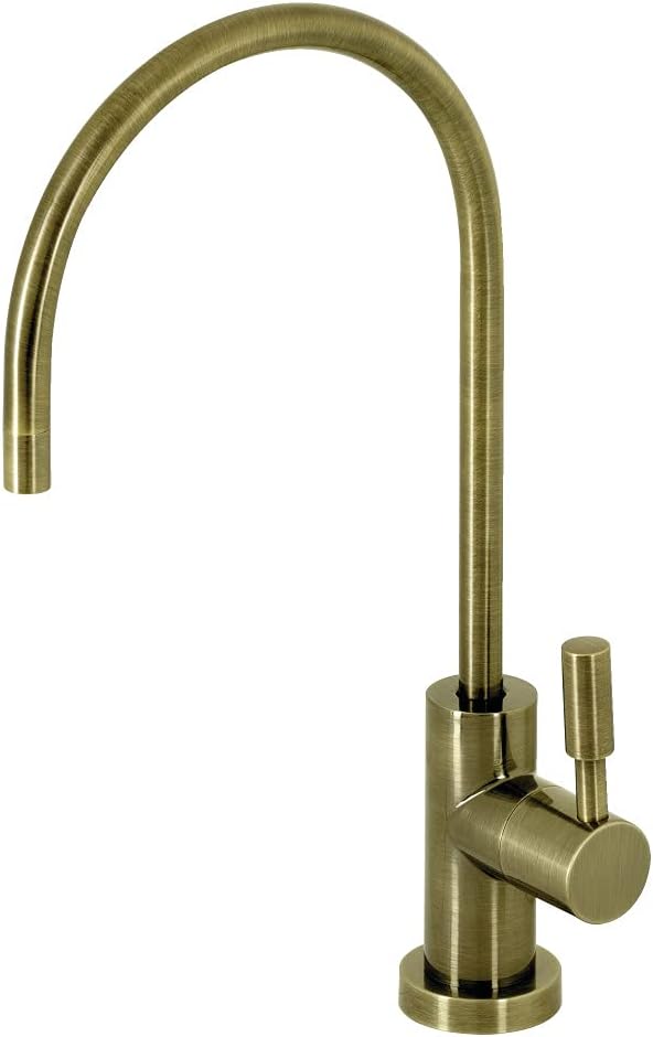 Kingston Brass KSAG8195DL Concord Cold‑Water Filtration Faucet, Oil Rubbed Bronze, 5‑3/4 in. Spout Reach