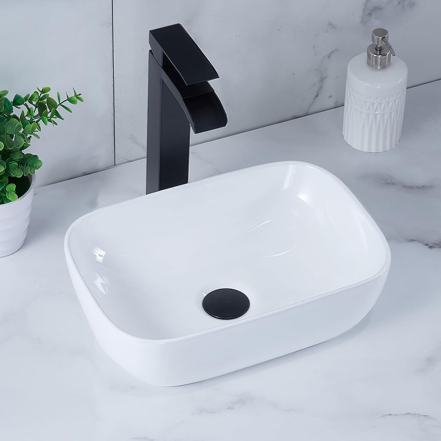 HOTIS Wall Mount Sink, 16