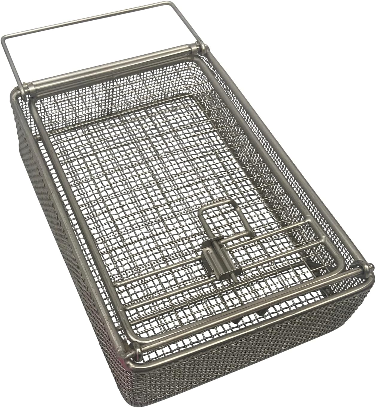 Quality Industries Premium Stainless Steel Parts Washing Basket for Efficient Cleaning of Small Parts, Durable and Dishwasher Basket Design for Organized Cleaning (2.17