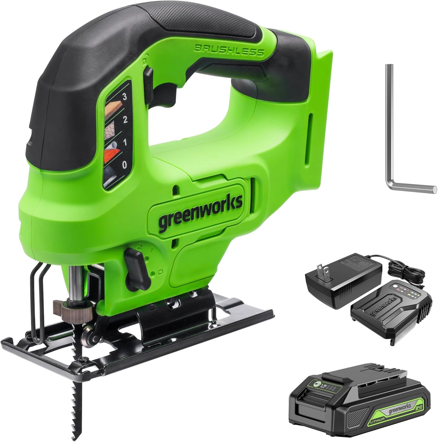 Greenworks 24V Brushless Cordless 1