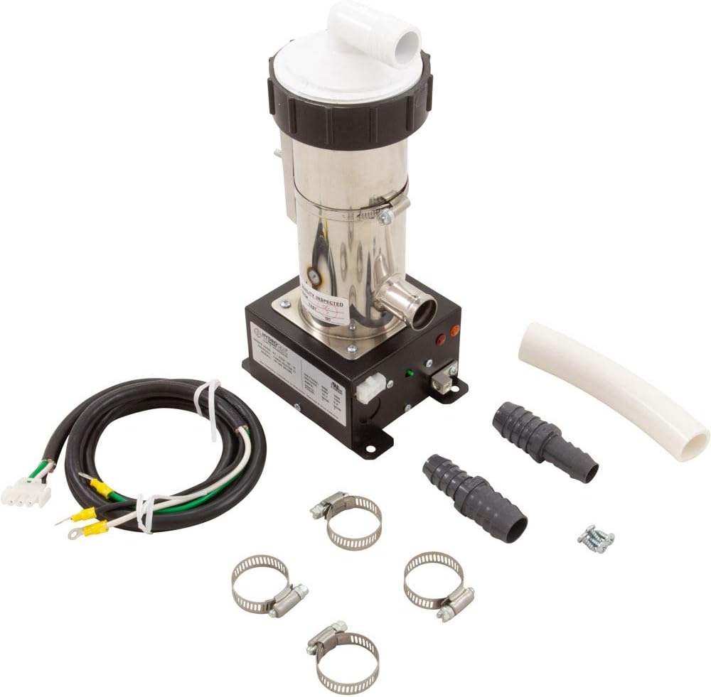 Hydro Quip Heater, Vertical Lo-Flo Repl, HQ Universal Rite-Fit, 4.0kW