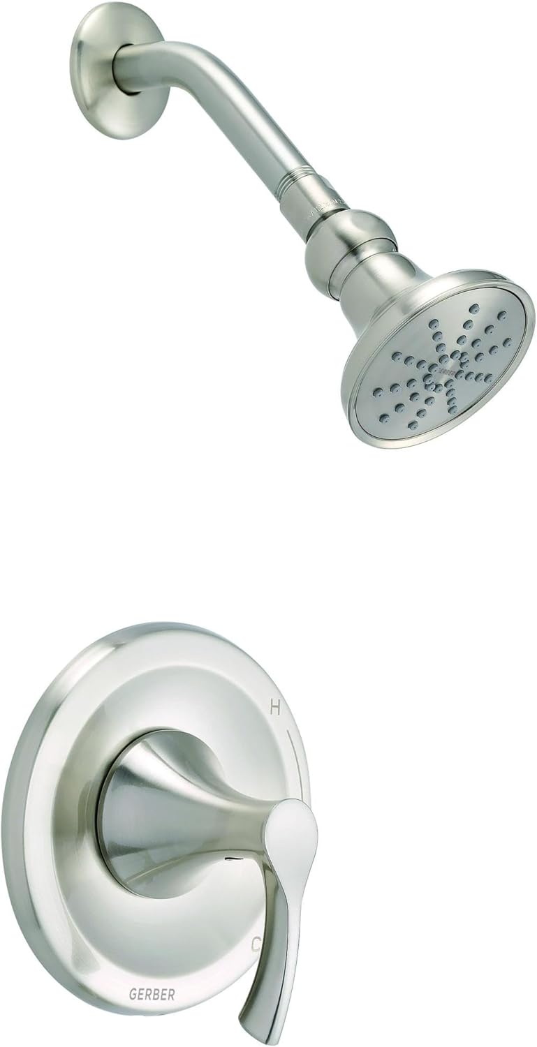 DANZE D501522BNTC 1H Shower Only Trim Kit, Brushed Nickel