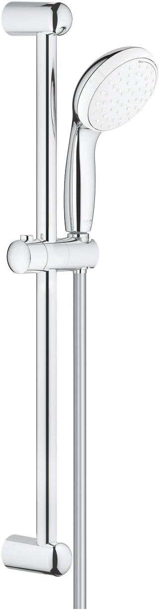 Grohe 2759810E New Tempesta 1.5 GPM 2-Spray Shower Rail, StarLight Chrome