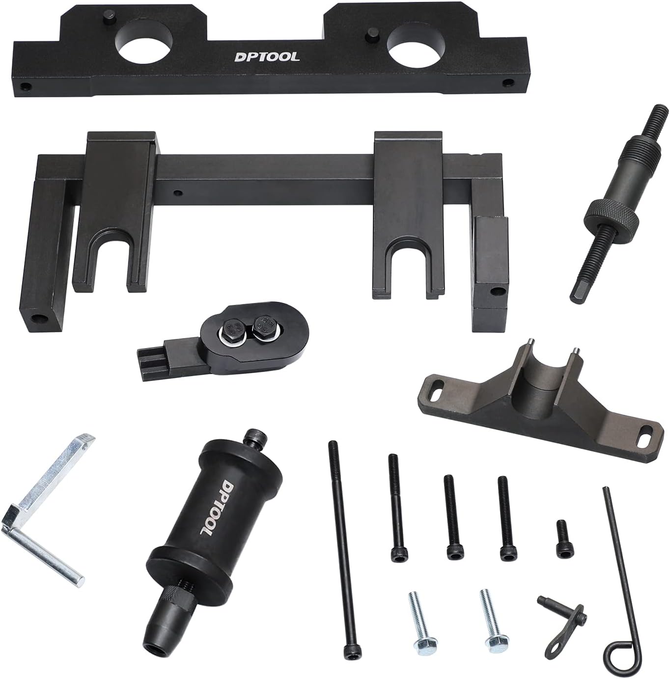 DPTOOL Camshaft Timing Flywheel Holder Tool Fuel Injector Remover Kit Compatible with BMW N20 N26 Engine