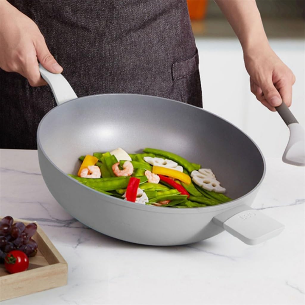 Household Frying Pan Non-stick Flat Induction Cooker Gas Universal